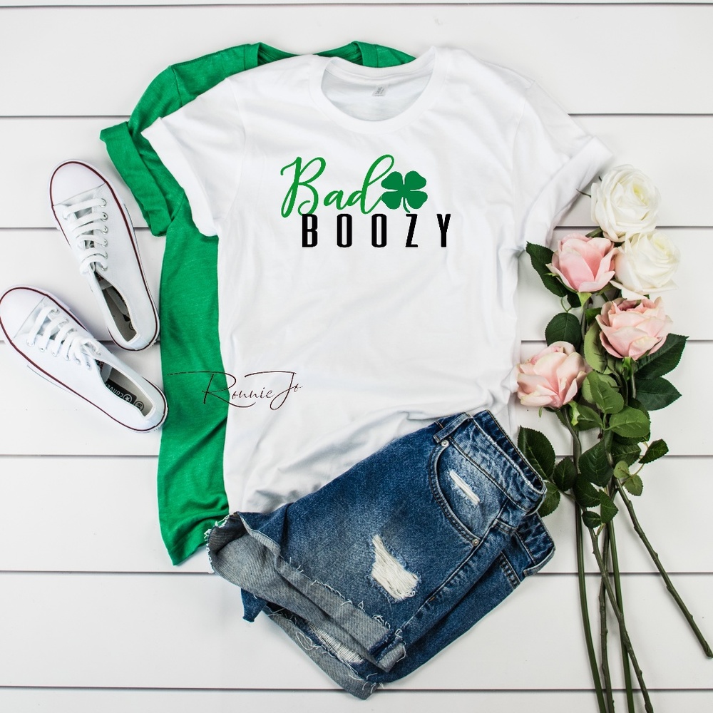 Bad Boozy Saint Patricks Day Shirt
